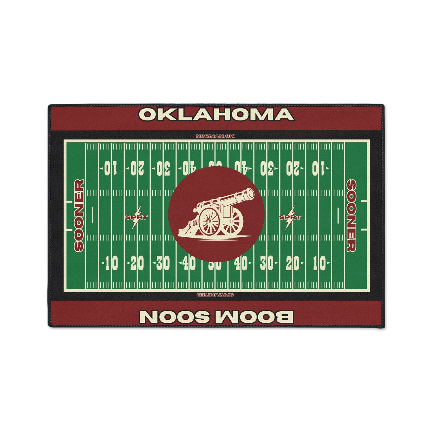 Oklahoma - GameDay Football Rug