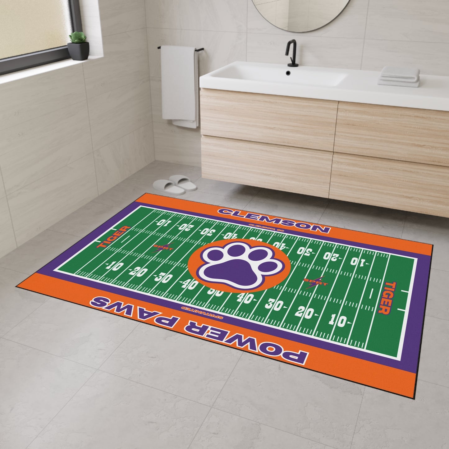 Clemson - GameDay Football Rug