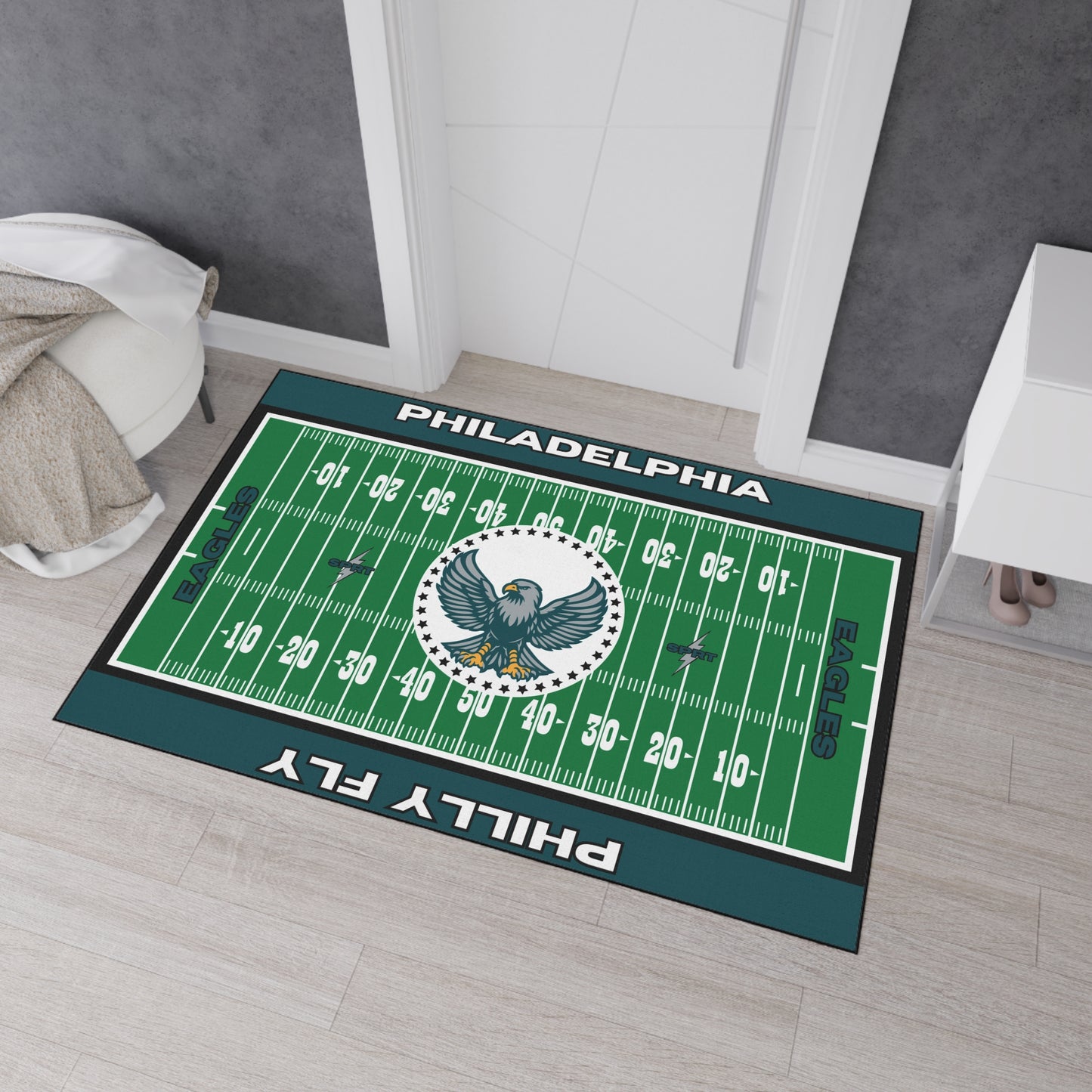Philadelphia Eagles - GameDay Football Rug