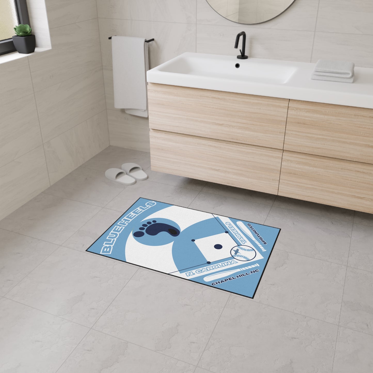 North Carolina- GameDay Baseball Rug