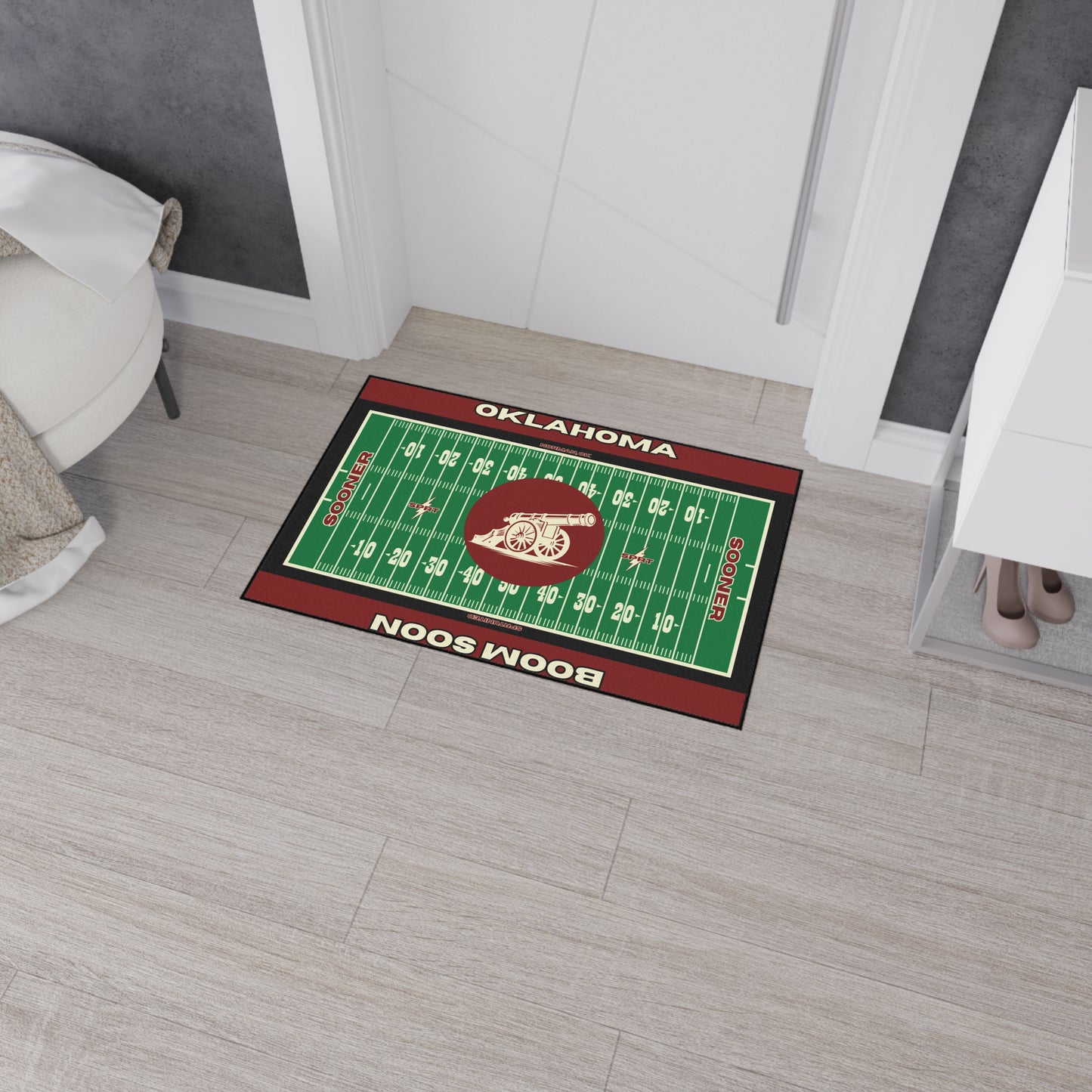 Oklahoma - GameDay Football Rug