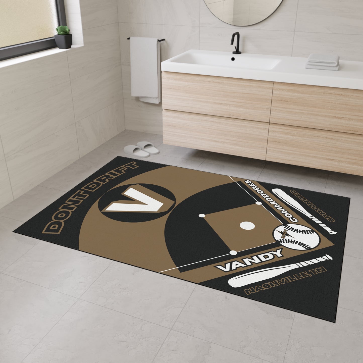 Vandy- Baseball Rug