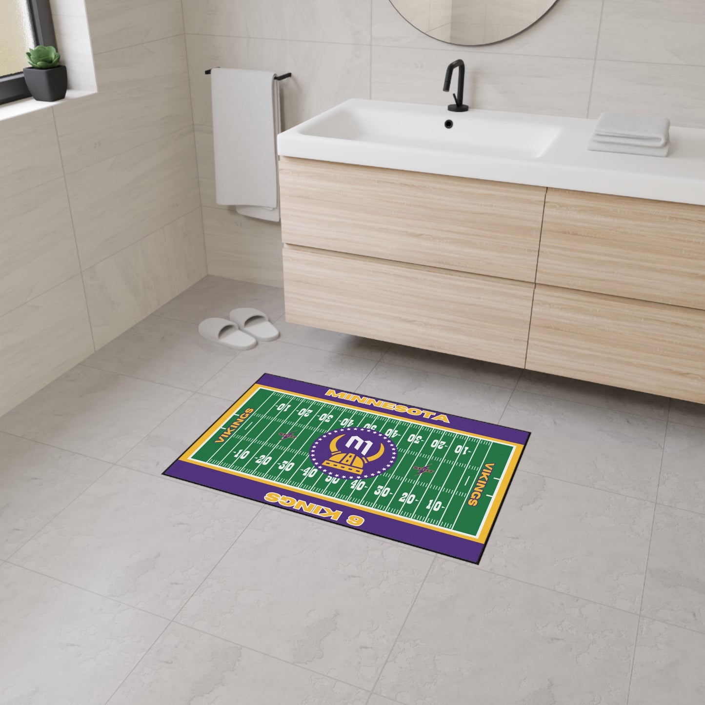Minnesota Vikings - GameDay Football Rug