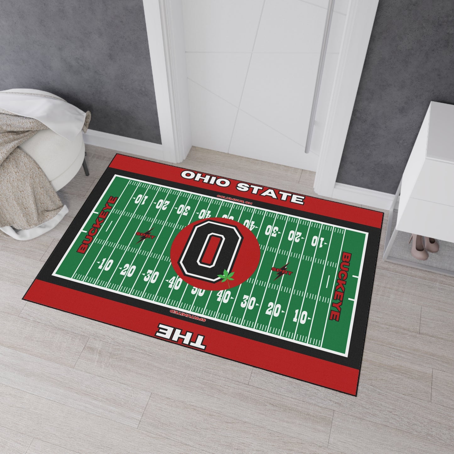 Ohio State- GameDay Football Rug
