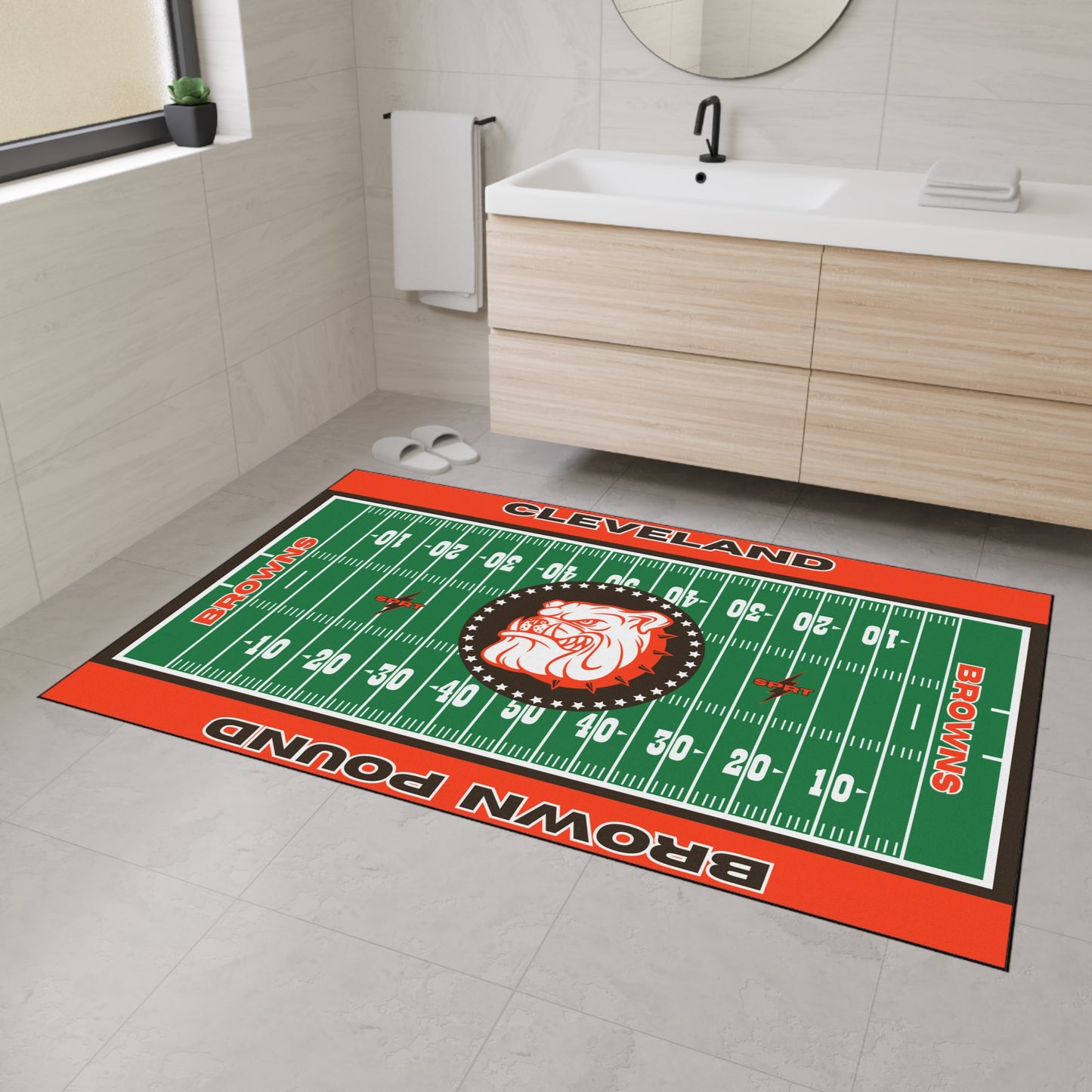 Cleveland Browns - GameDay Football Rug