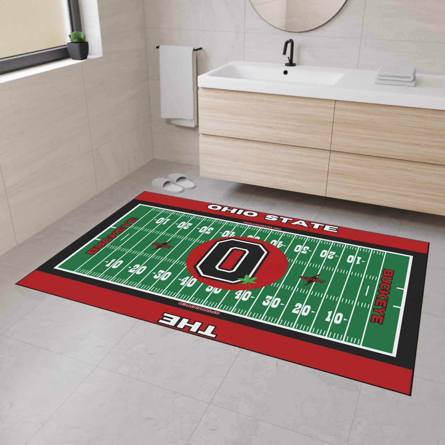 Ohio State- GameDay Football Rug