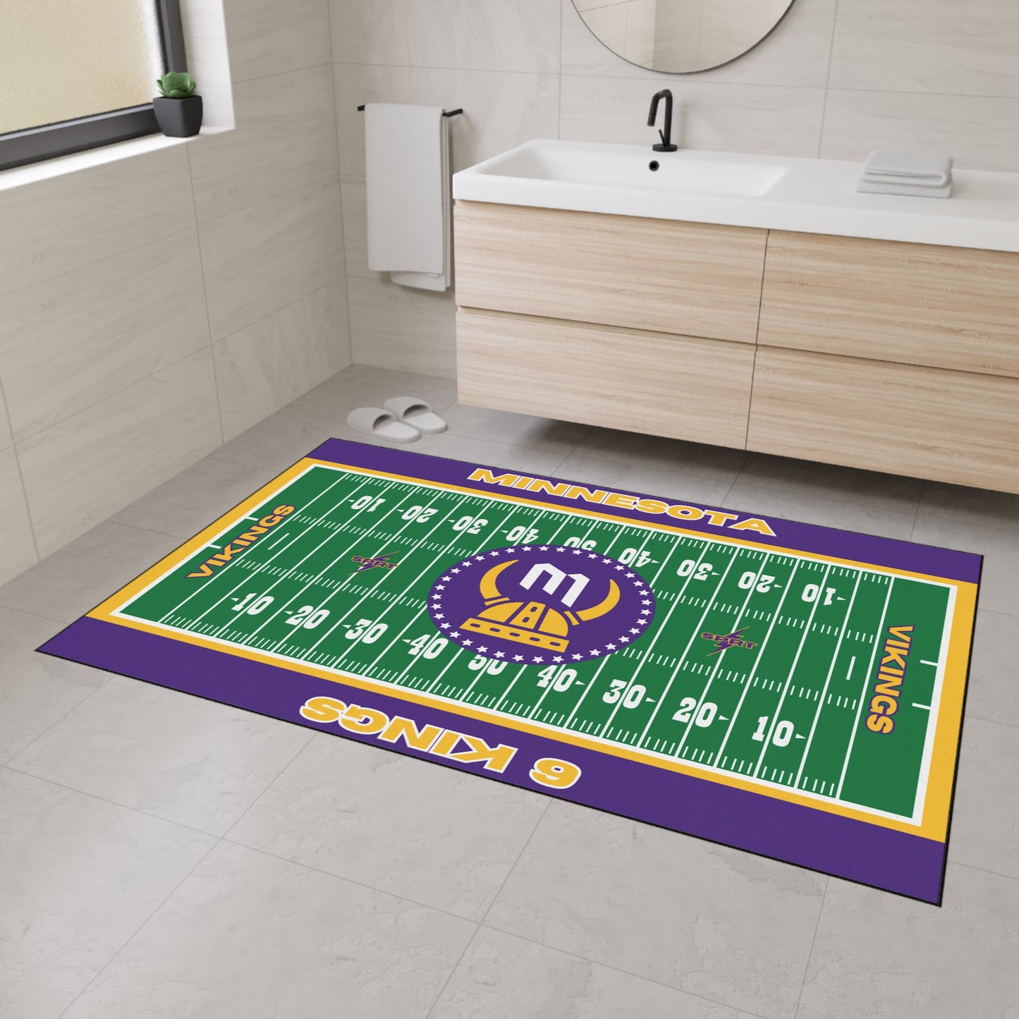 Minnesota Vikings - GameDay Football Rug