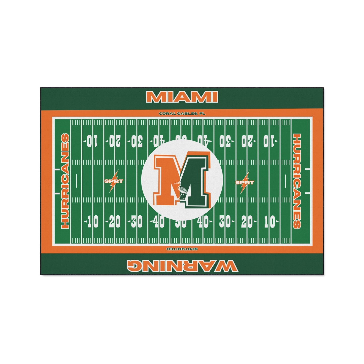 Miami - GameDay Football Rug