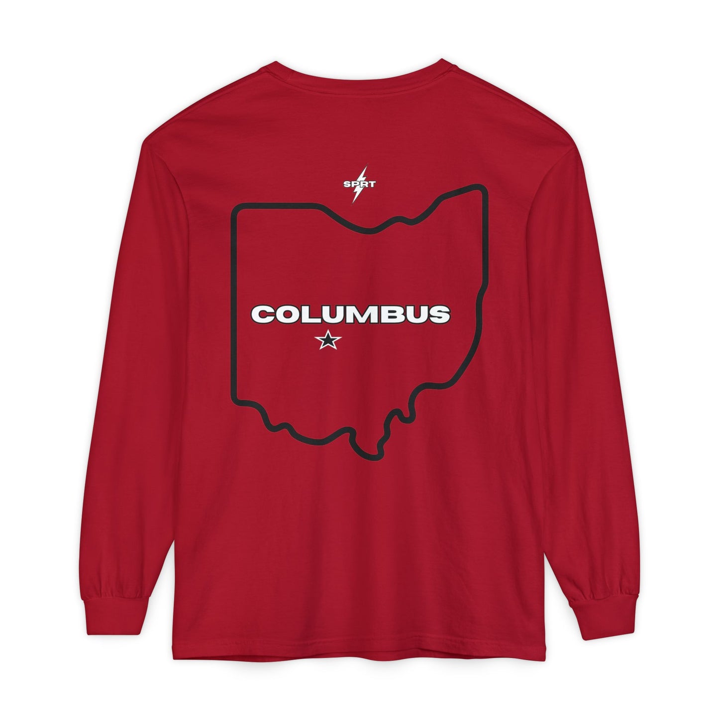 Ohio Long Sleeve T-Shirt - '0 The Win' Red Tee