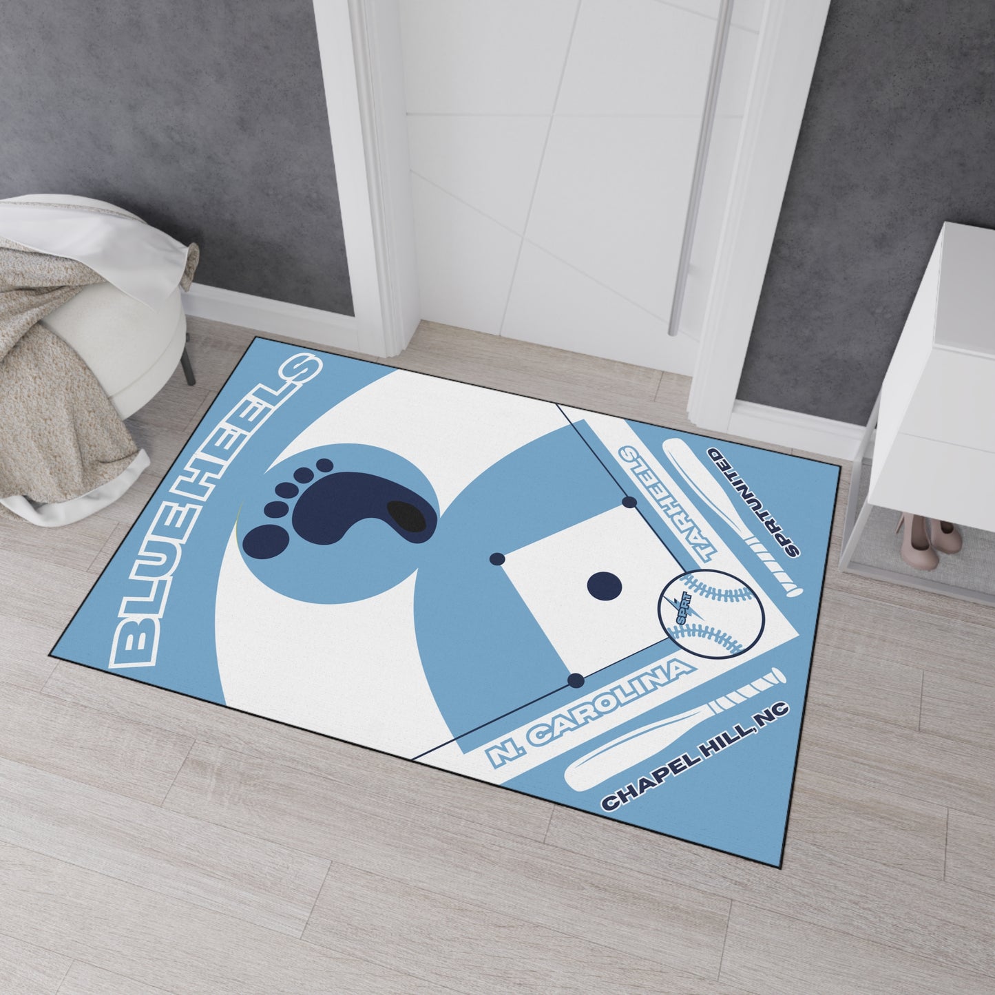 North Carolina- GameDay Baseball Rug
