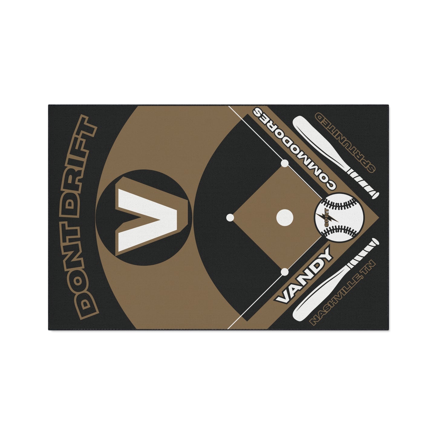 Vandy- Baseball Rug