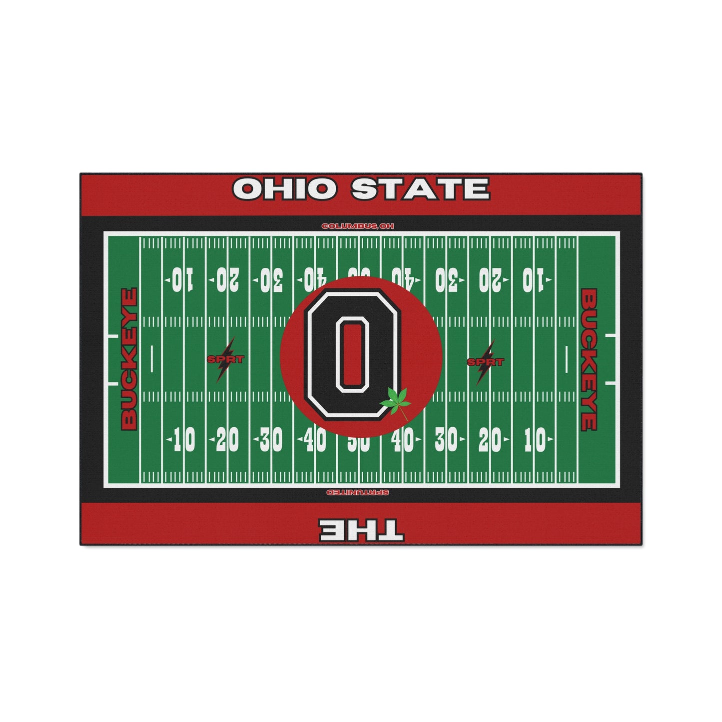 Ohio State- GameDay Football Rug
