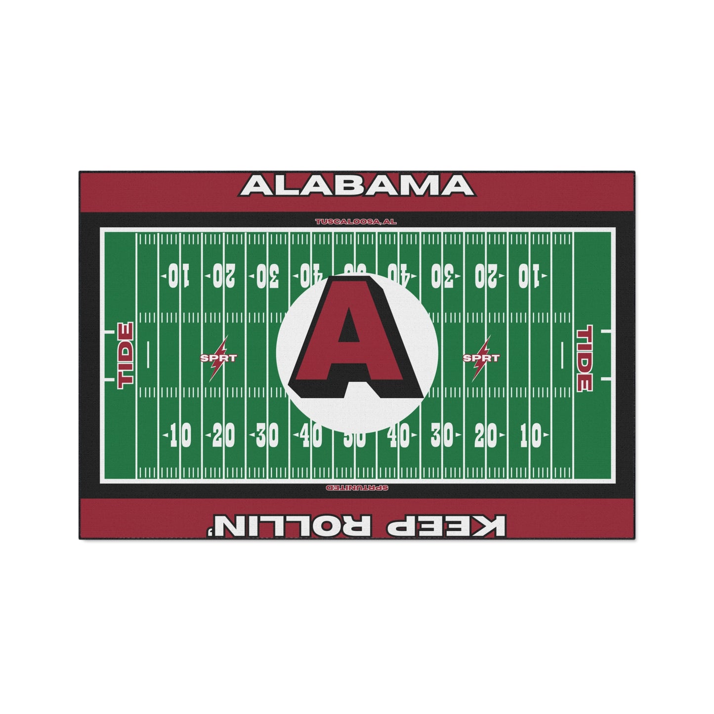 Alabama- GameDay Football Rug