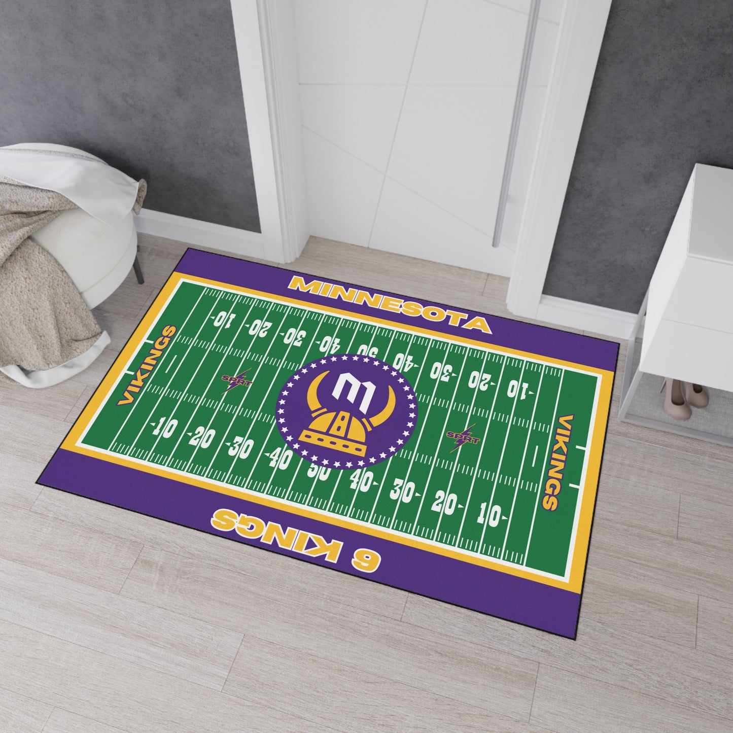 Minnesota Vikings - GameDay Football Rug