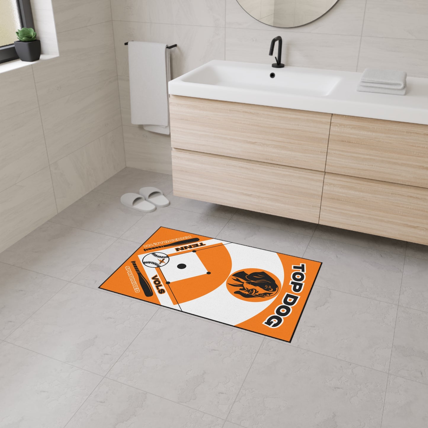 Tennessee- Baseball Rug