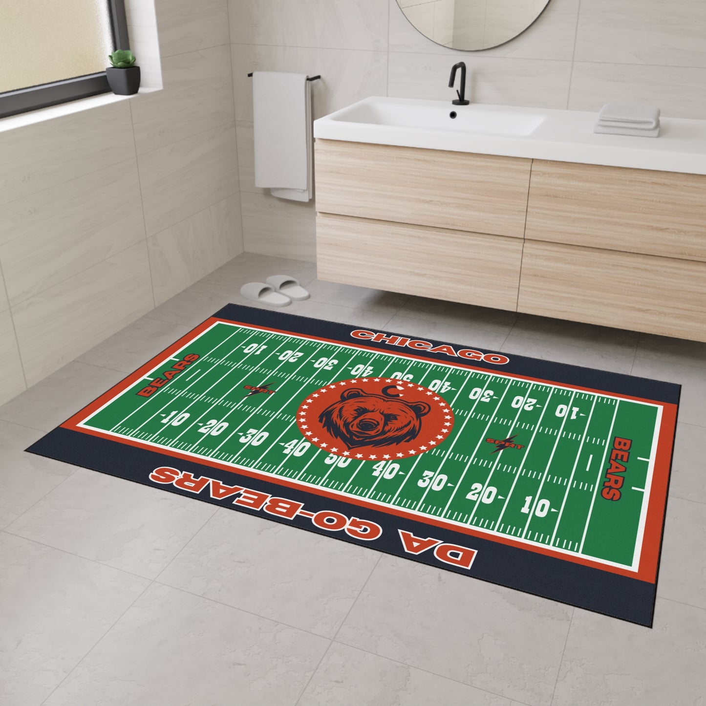 Chicago Bears - GameDay Football Rug