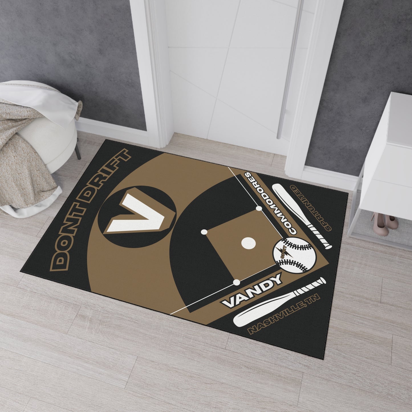 Vandy- Baseball Rug