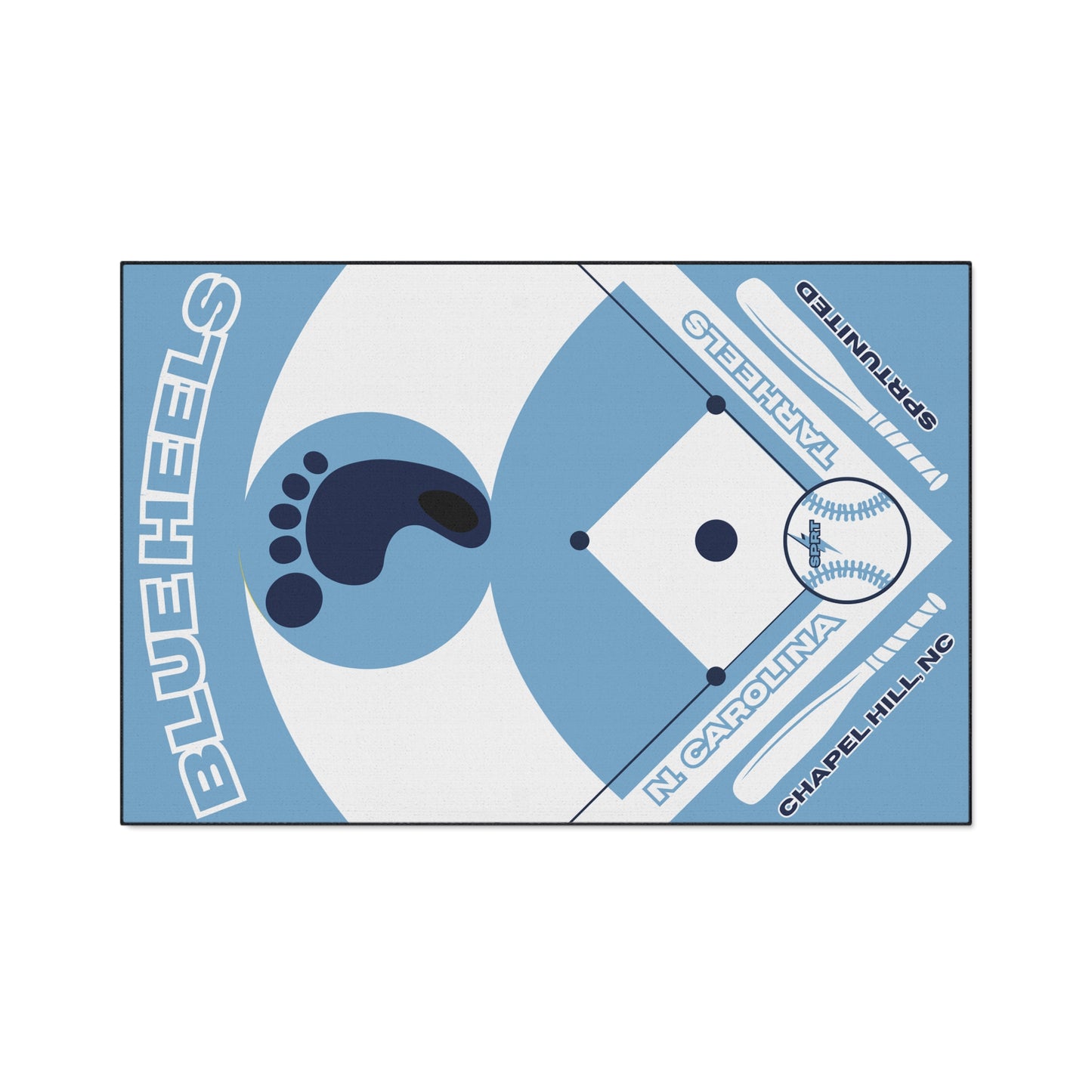 North Carolina- GameDay Baseball Rug