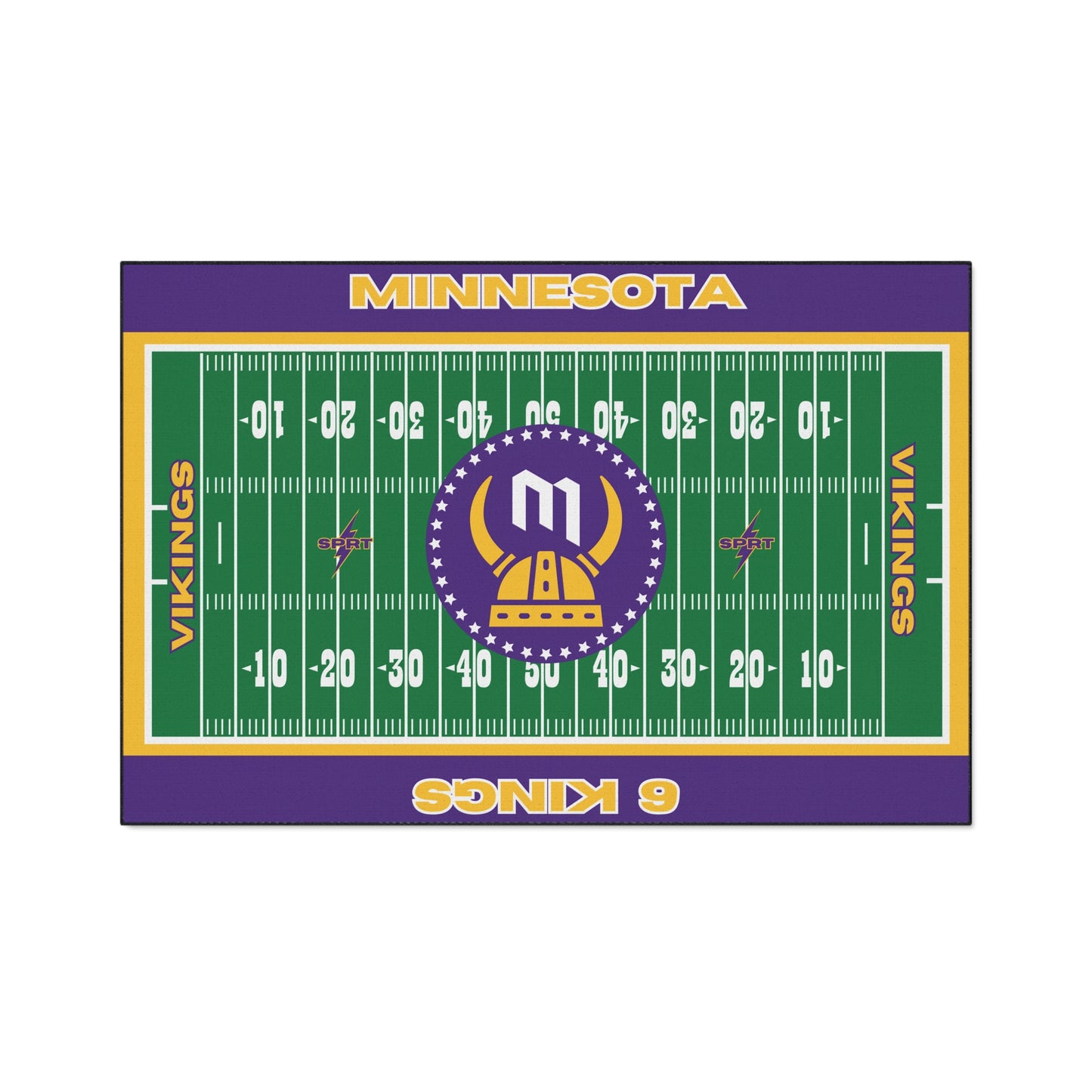 Minnesota Vikings - GameDay Football Rug