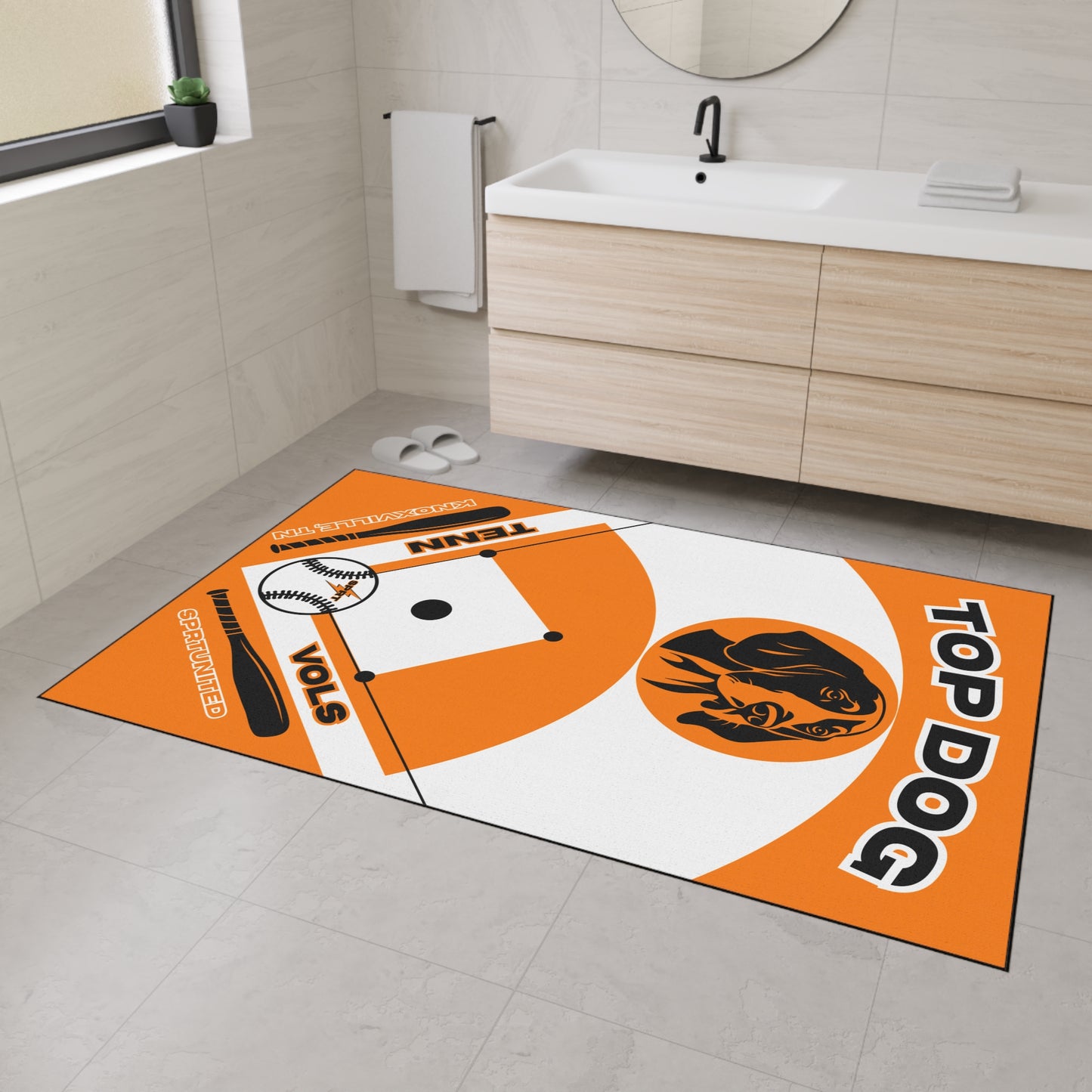 Tennessee- Baseball Rug