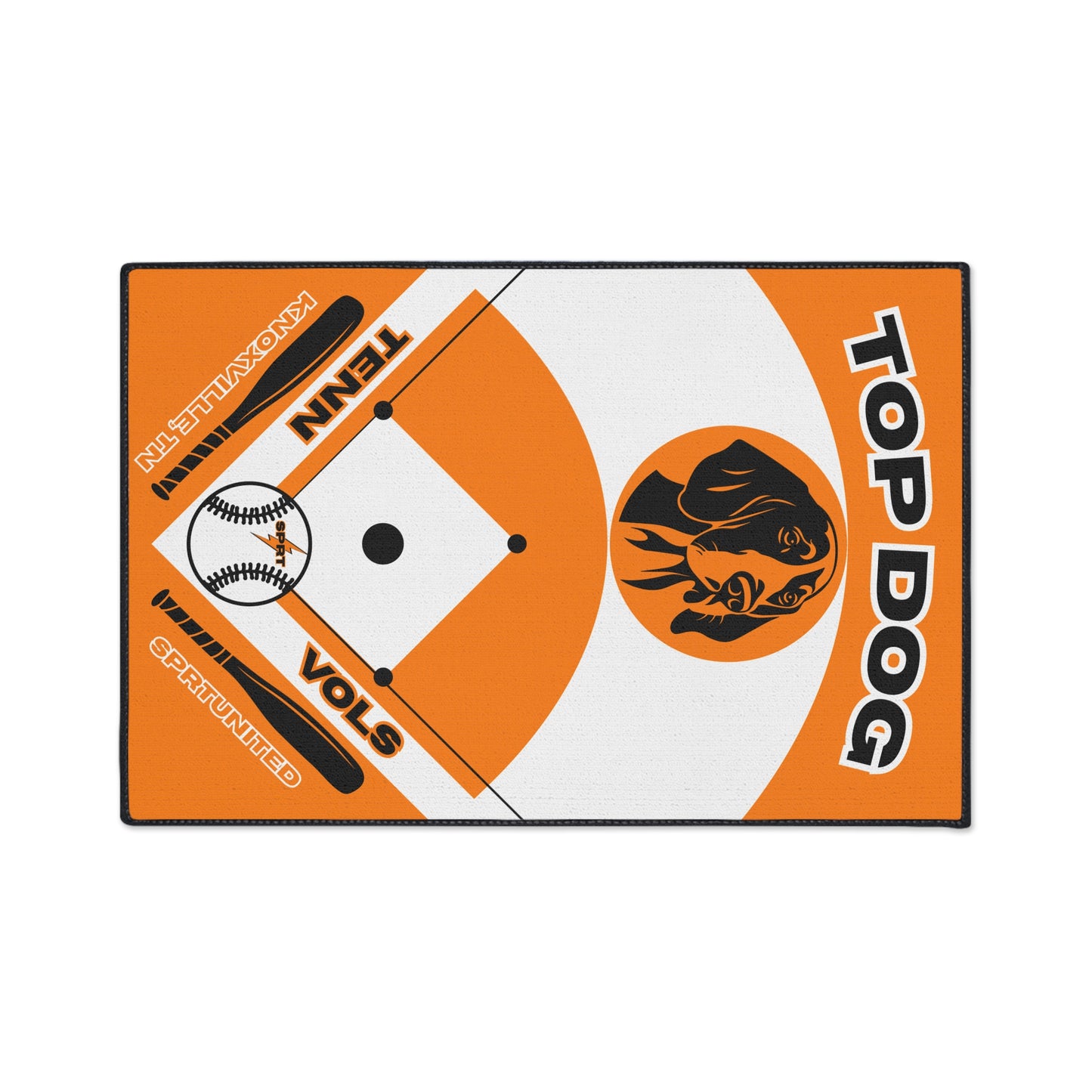 Tennessee- Baseball Rug