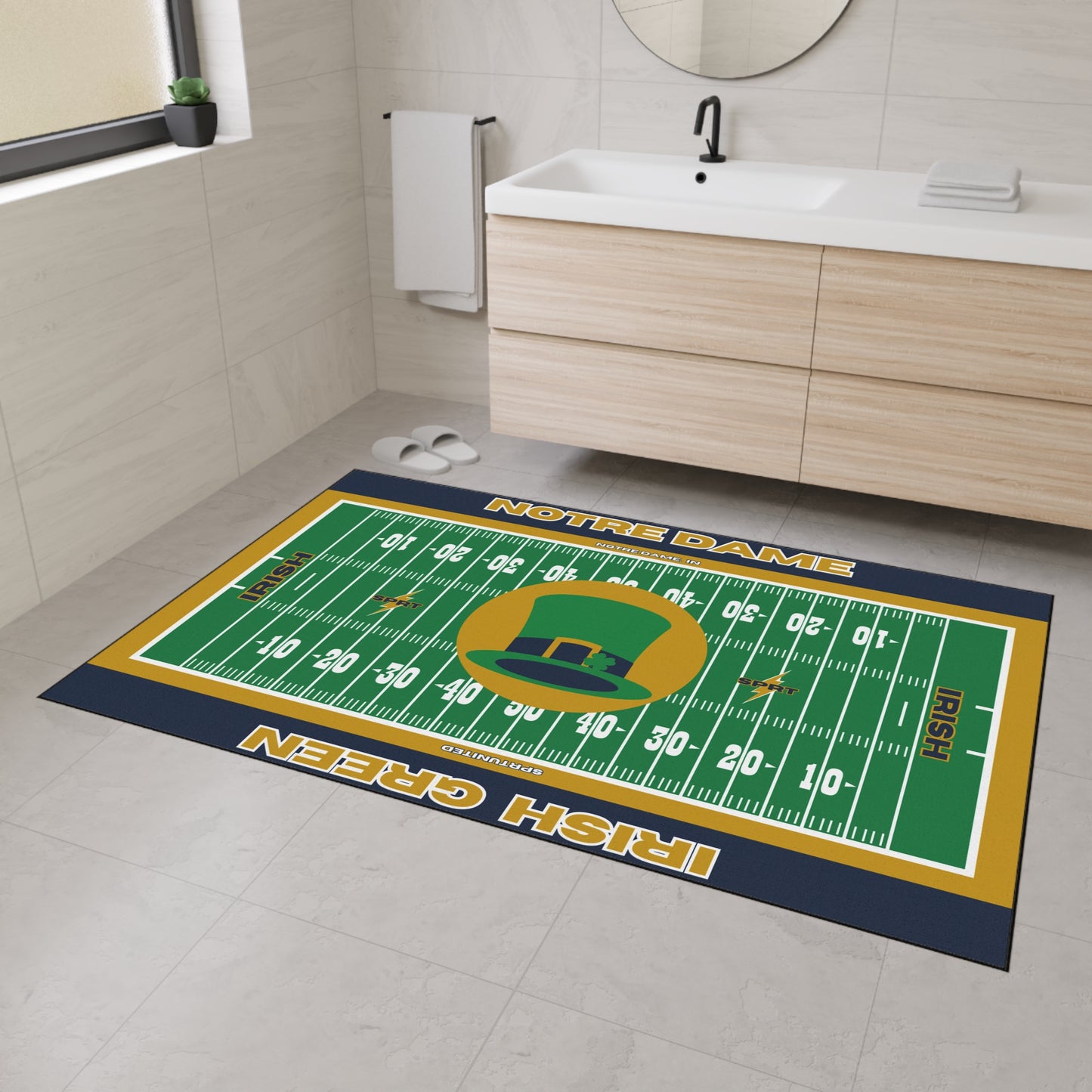 Notre Dame - GameDay Football Rug
