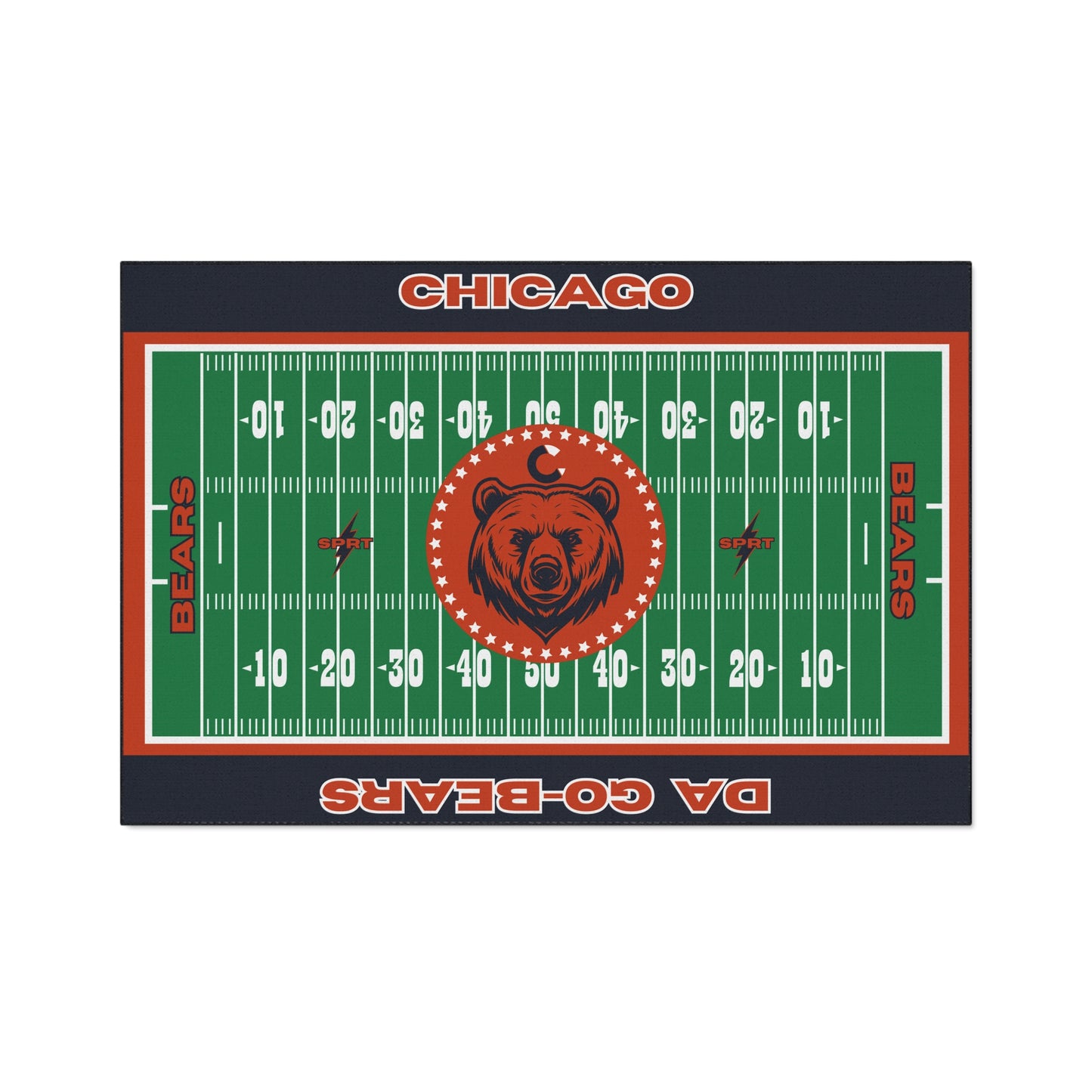 Chicago Bears - GameDay Football Rug