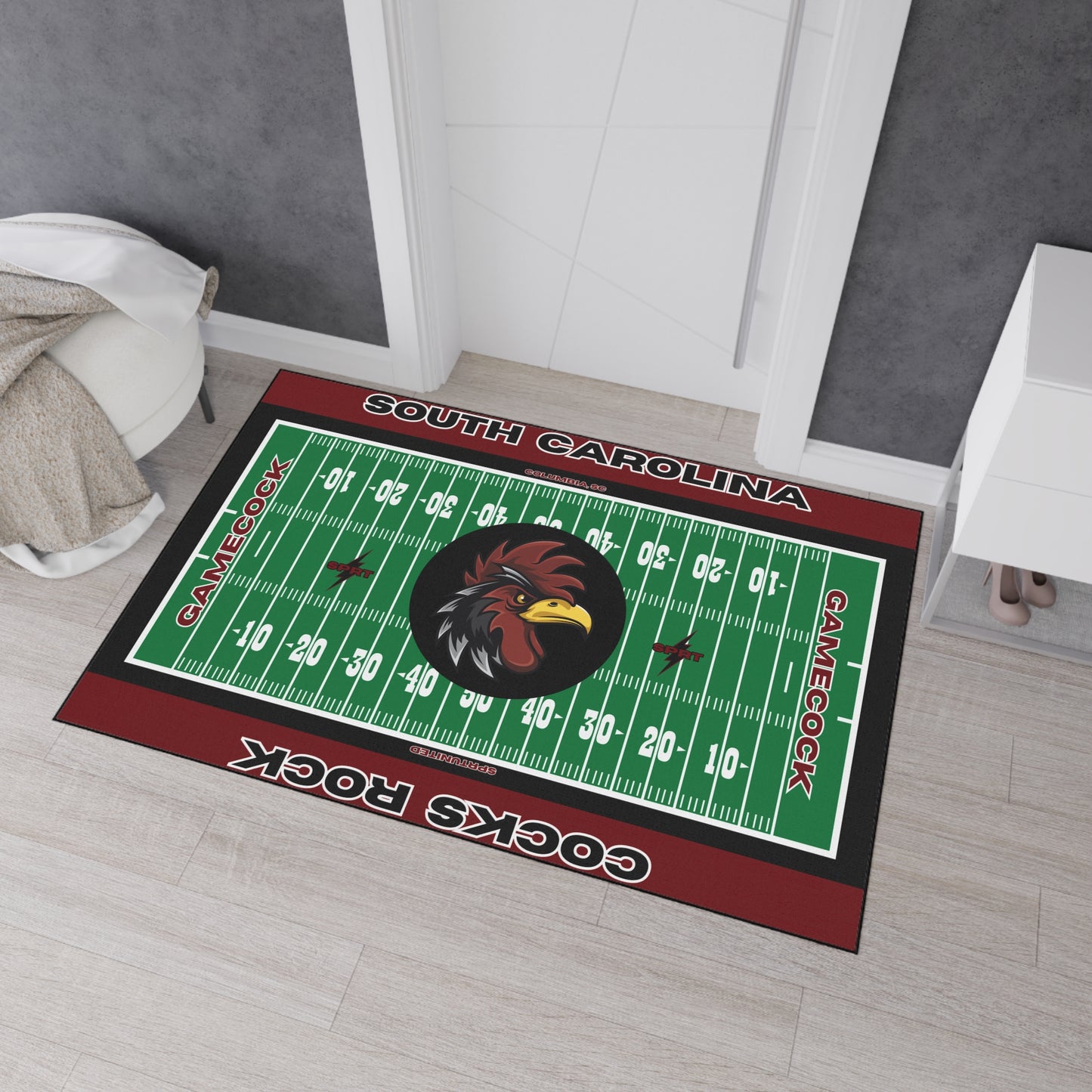 South Carolina- GameDay Football Rug