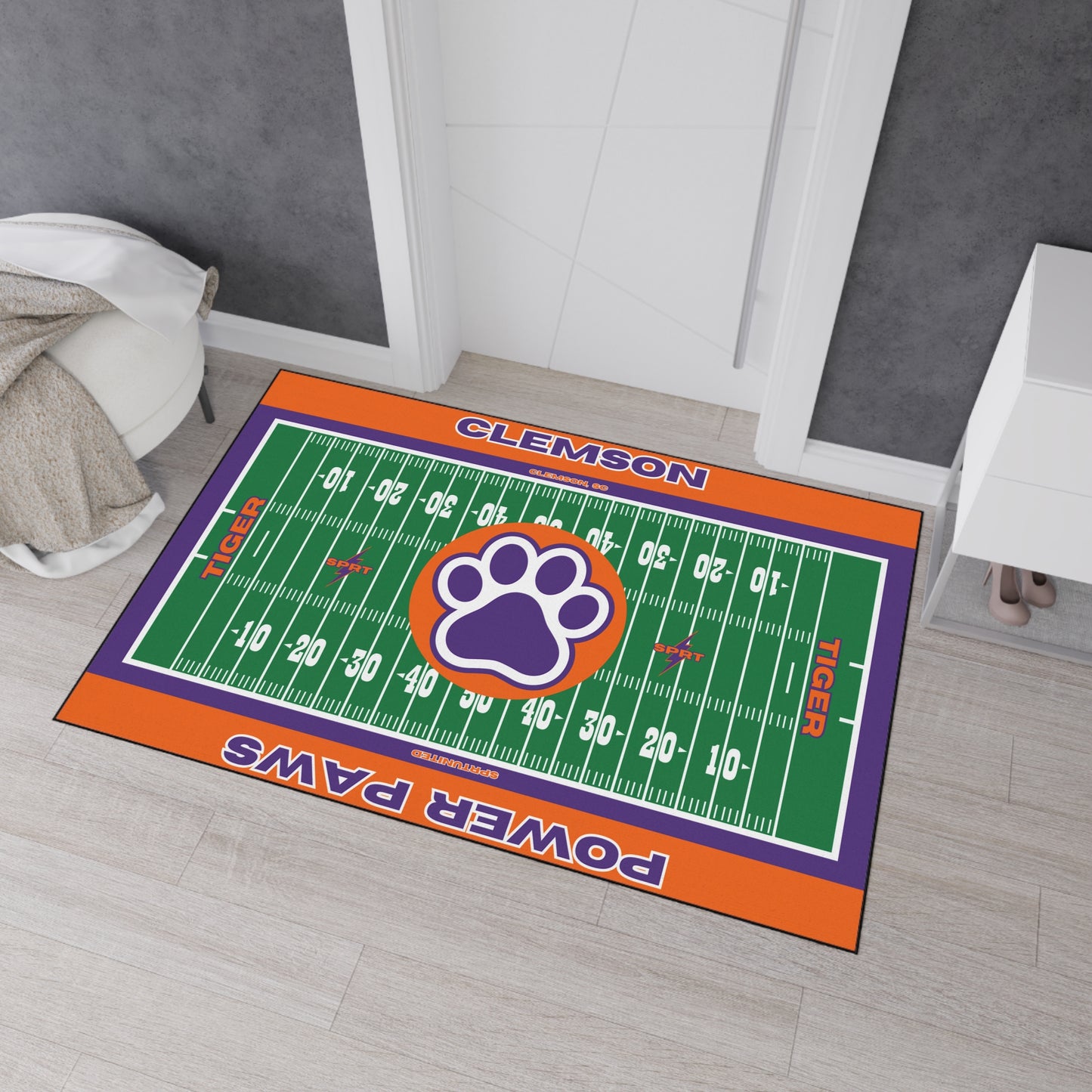 Clemson - GameDay Football Rug