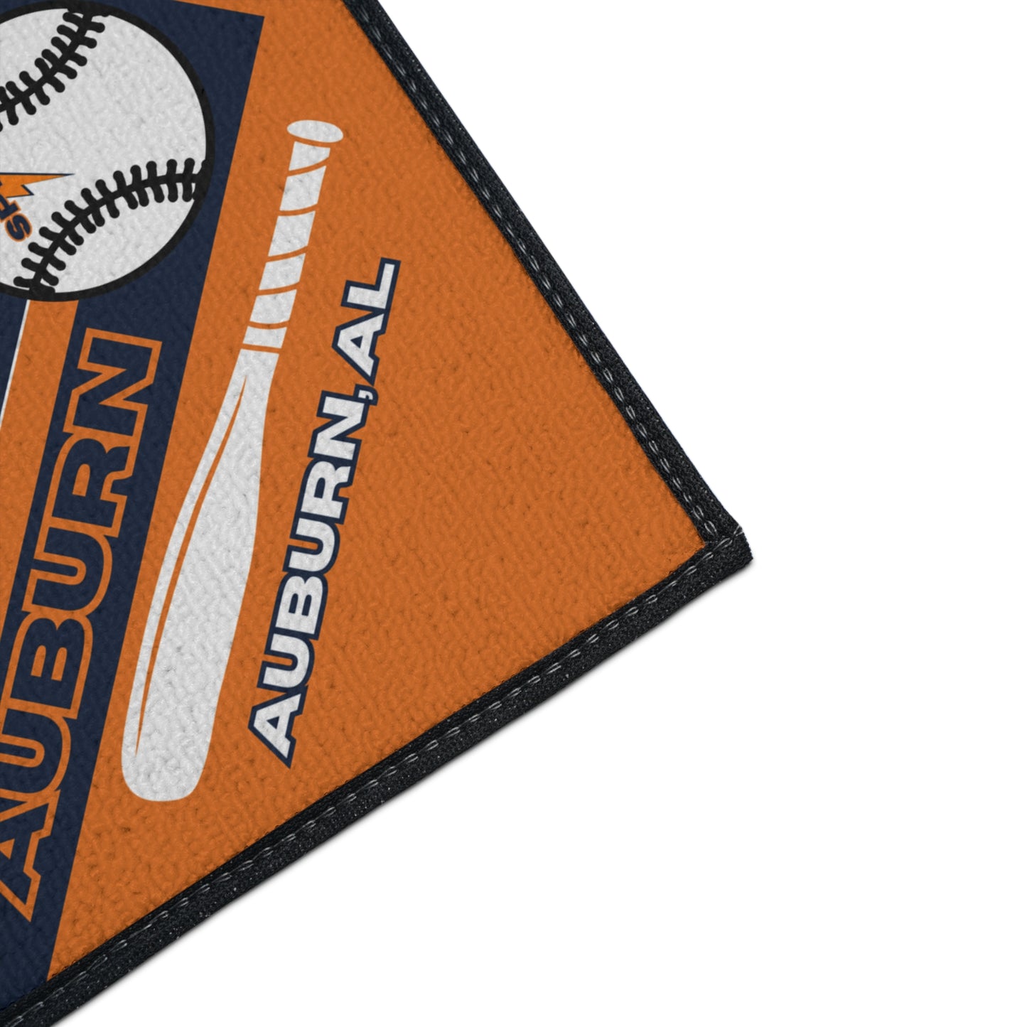 Auburn- Baseball Rug