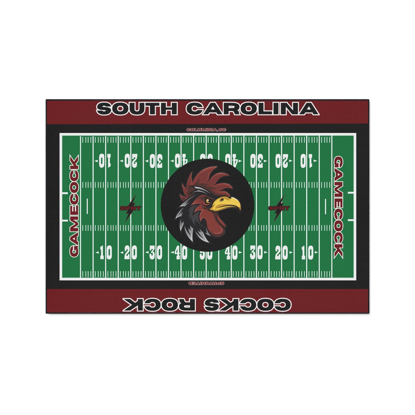 South Carolina- GameDay Football Rug