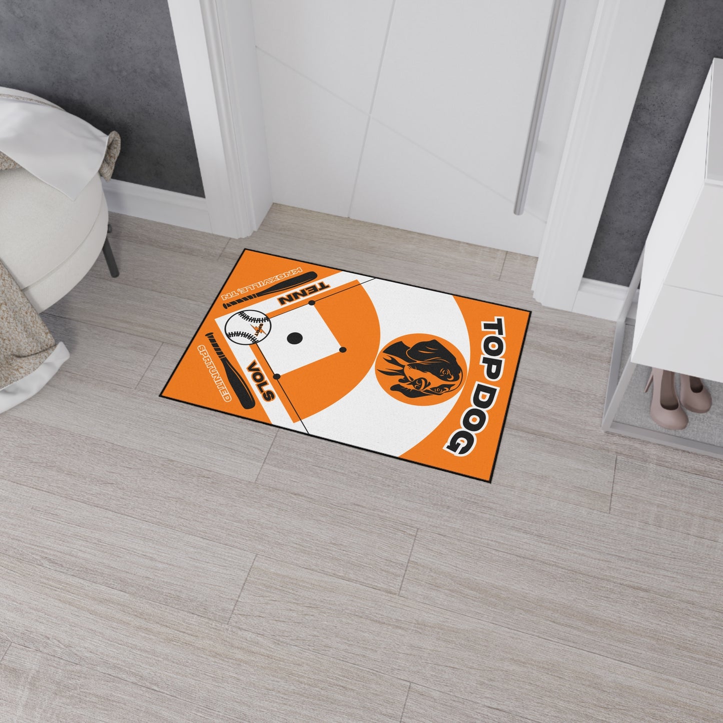 Tennessee- Baseball Rug