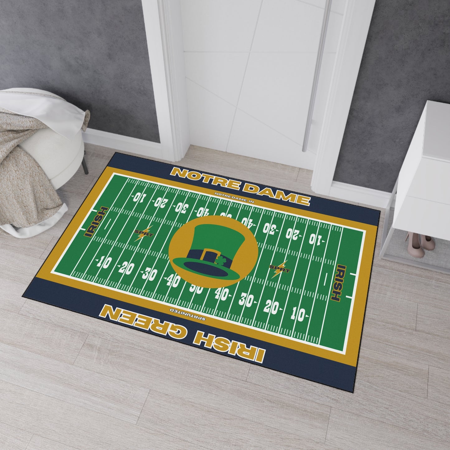Notre Dame - GameDay Football Rug