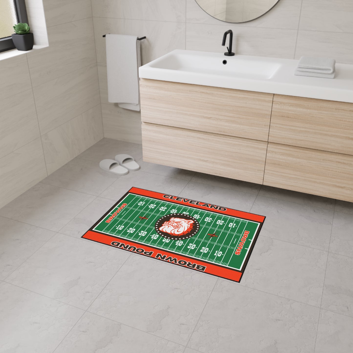 Cleveland Browns - GameDay Football Rug