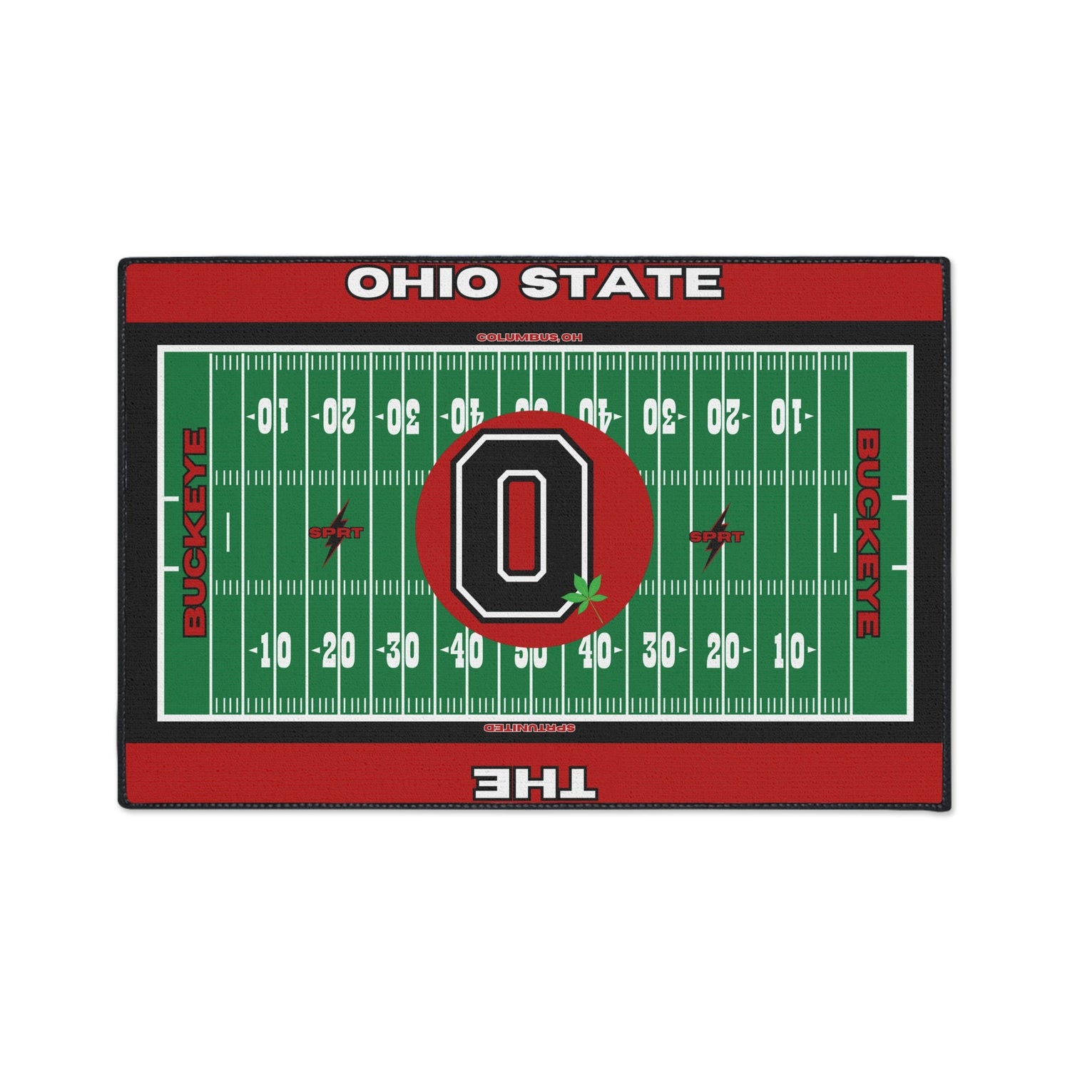 Collegiate Football Rugs