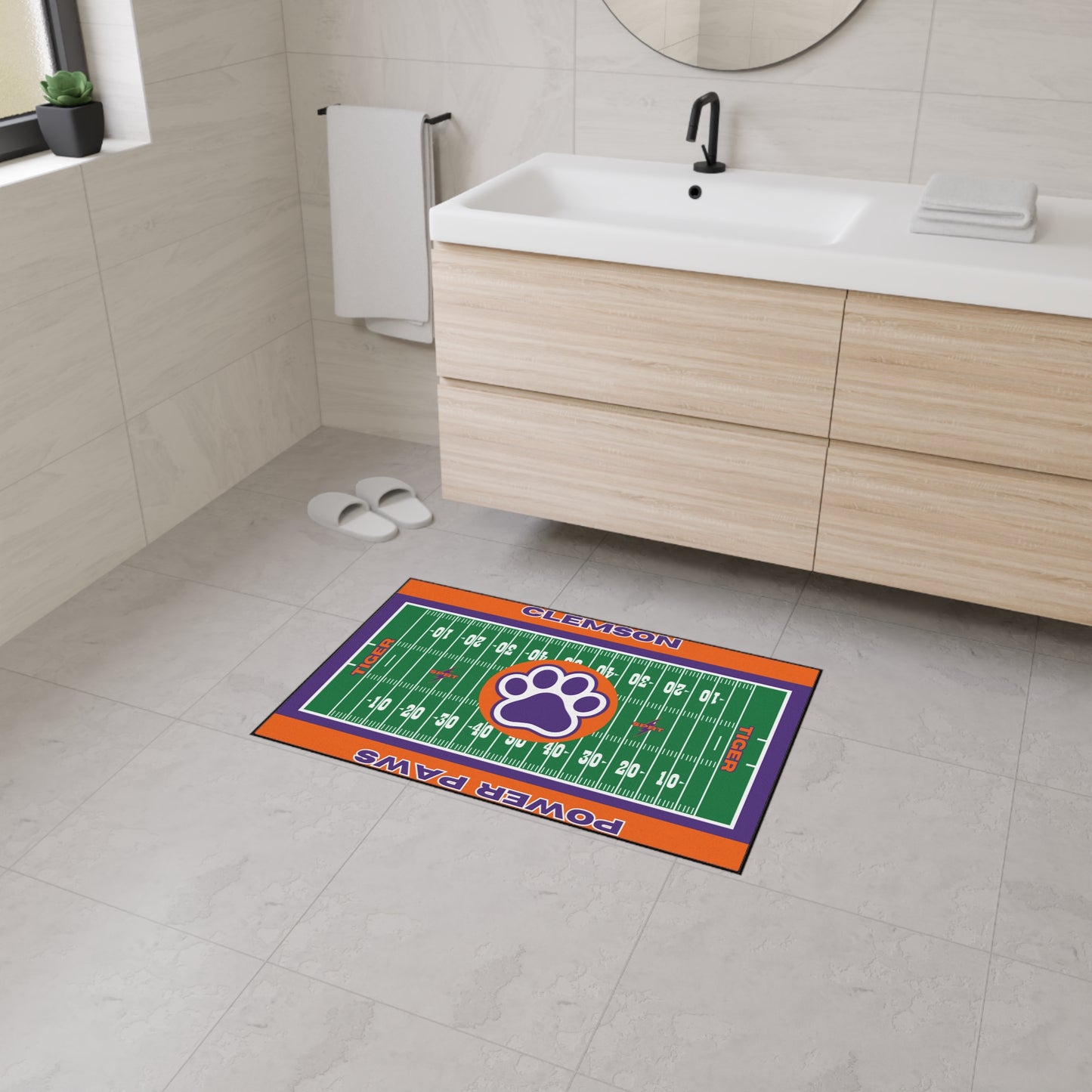 Clemson- GameDay Football Rug[2ft x3ft]