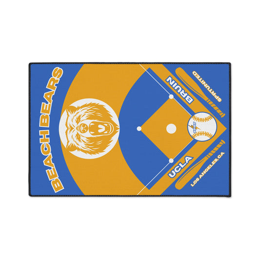 UCLA Baseball Rug [2ft x 3ft]
