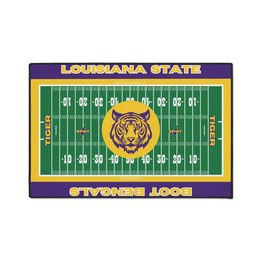 LSU- GameDay Football Rug[2ft x 3ft]