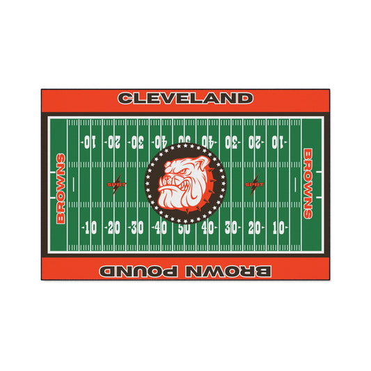 Cleveland Browns - GameDay Football Rug