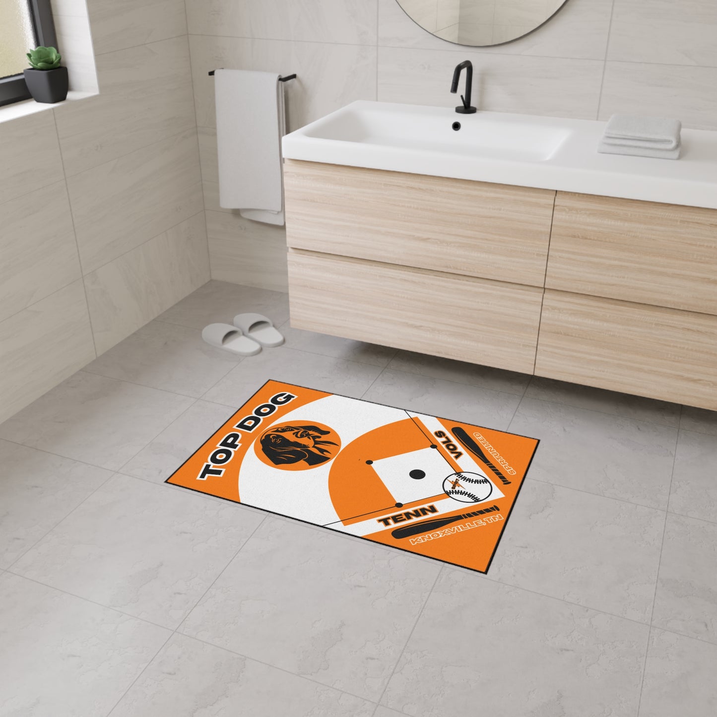 Tennessee Baseball Rug[2ft x 3ft]
