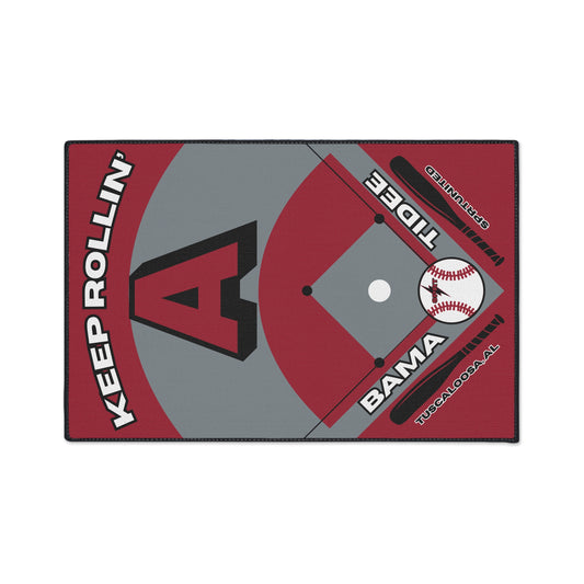 Alabama Baseball Rug[2ft x 3ft]