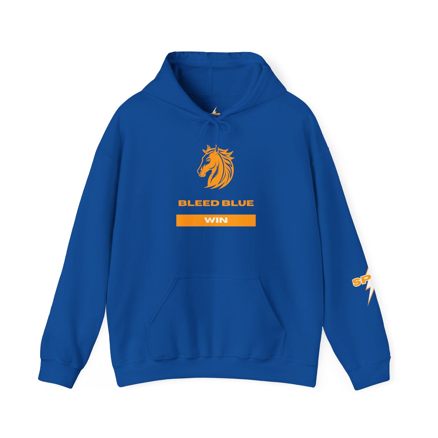 Bleed Blue Unisex Heavy Blend™ Hooded Sweatshirt - Boise Sports Gear