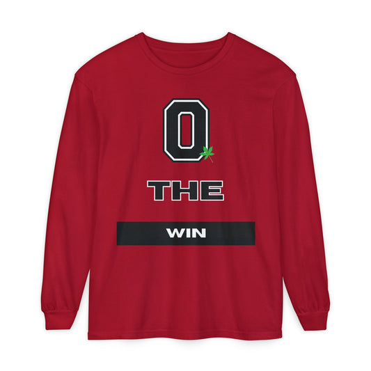 Ohio Long Sleeve T-Shirt - '0 The Win' Red Tee