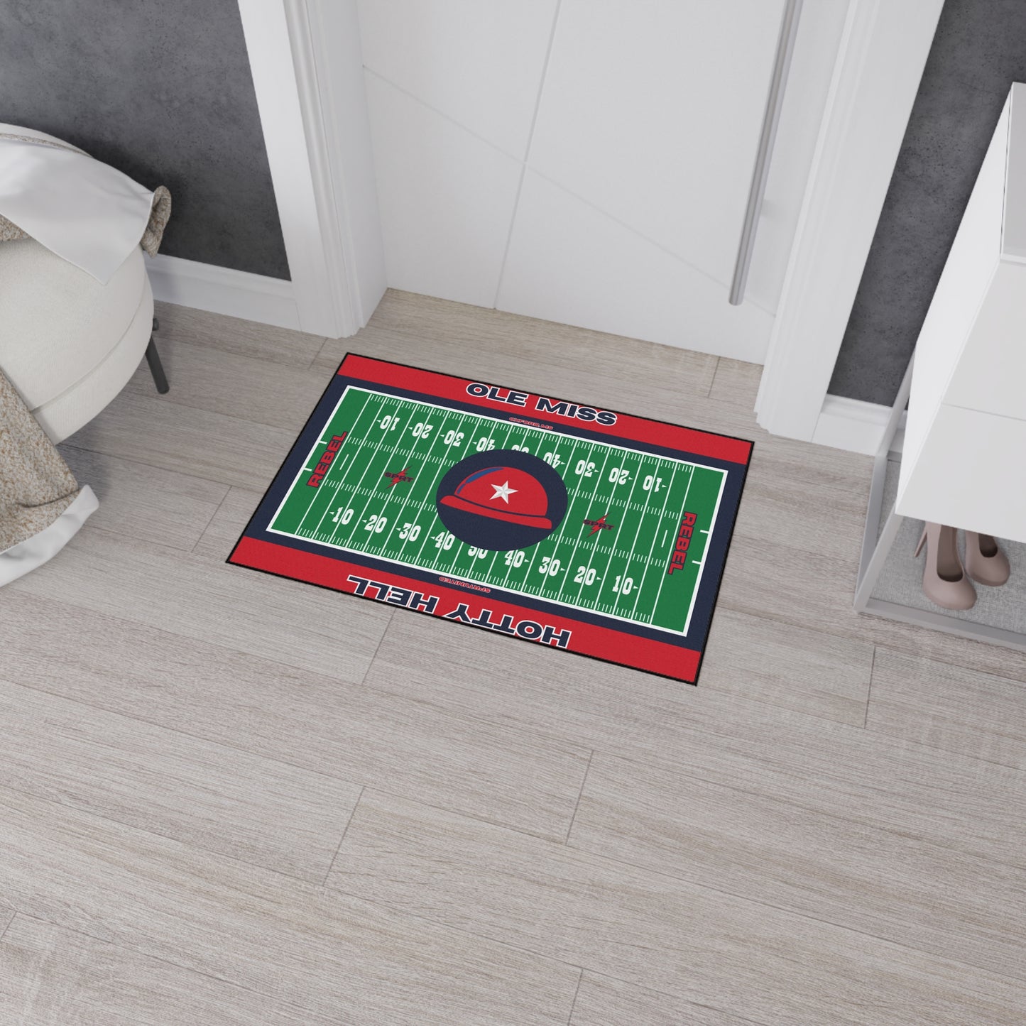 Ole Miss- GameDay Football Rug[2ft x 3ft]