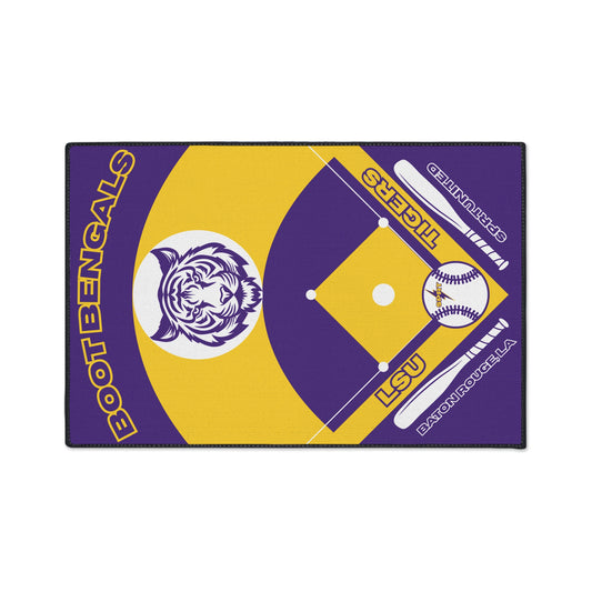 LSU Baseball Rug [2ft x 3ft]